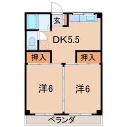 パールメゾン五番館の物件間取画像